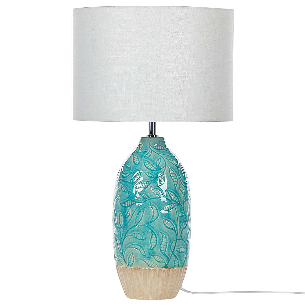 Lampe à poser céramique turquoise — vue 4