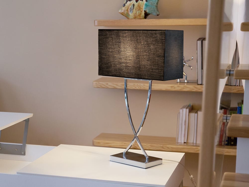 Lampe à poser métal noir — vue 3