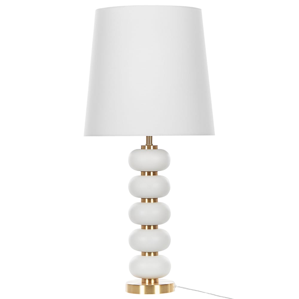 Lampe à poser métal blanc — vue 4