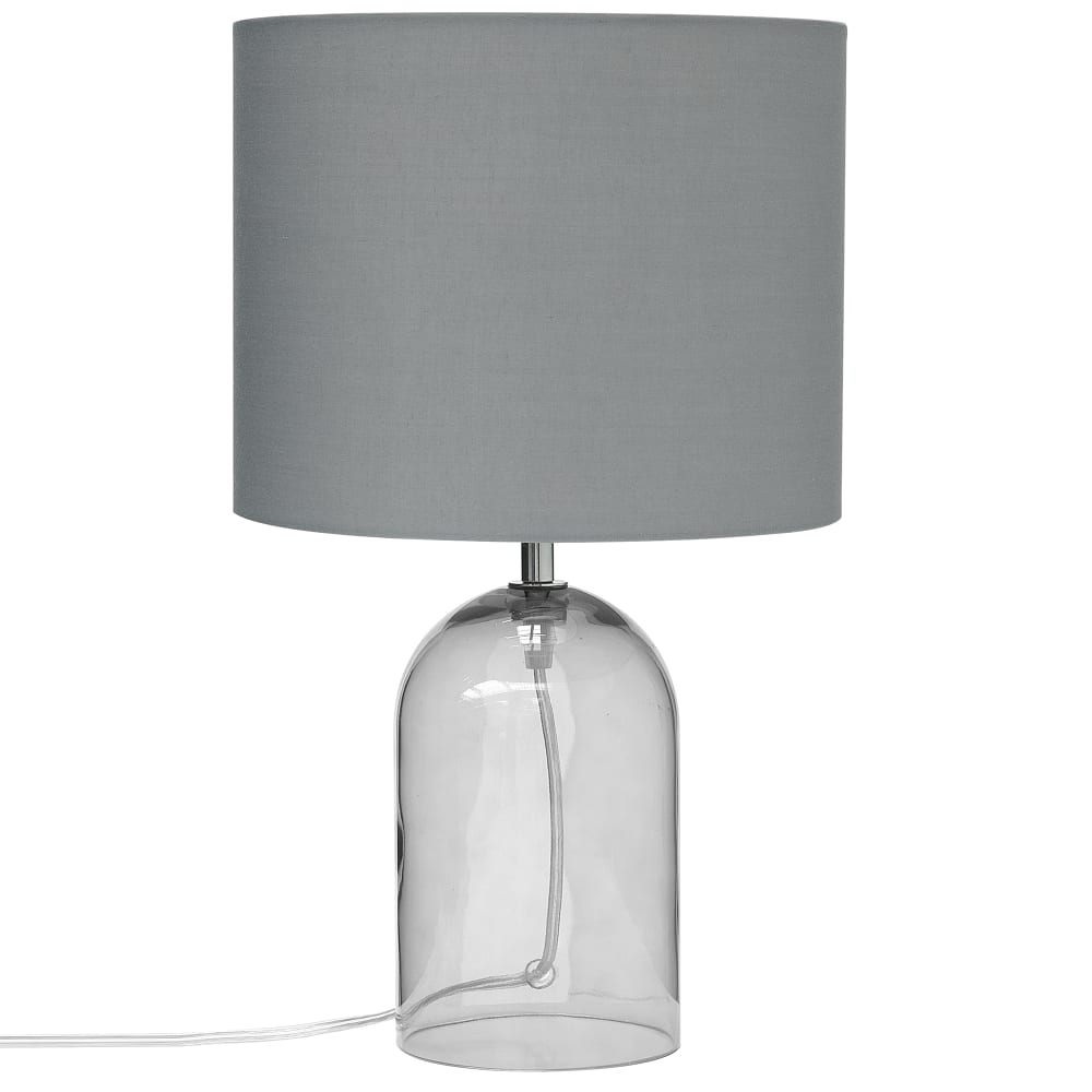 Lampe à poser verre gris — vue 4