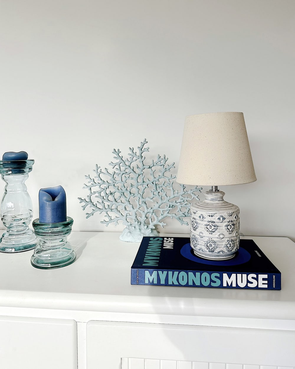 Lampe à poser céramique beige — vue 3