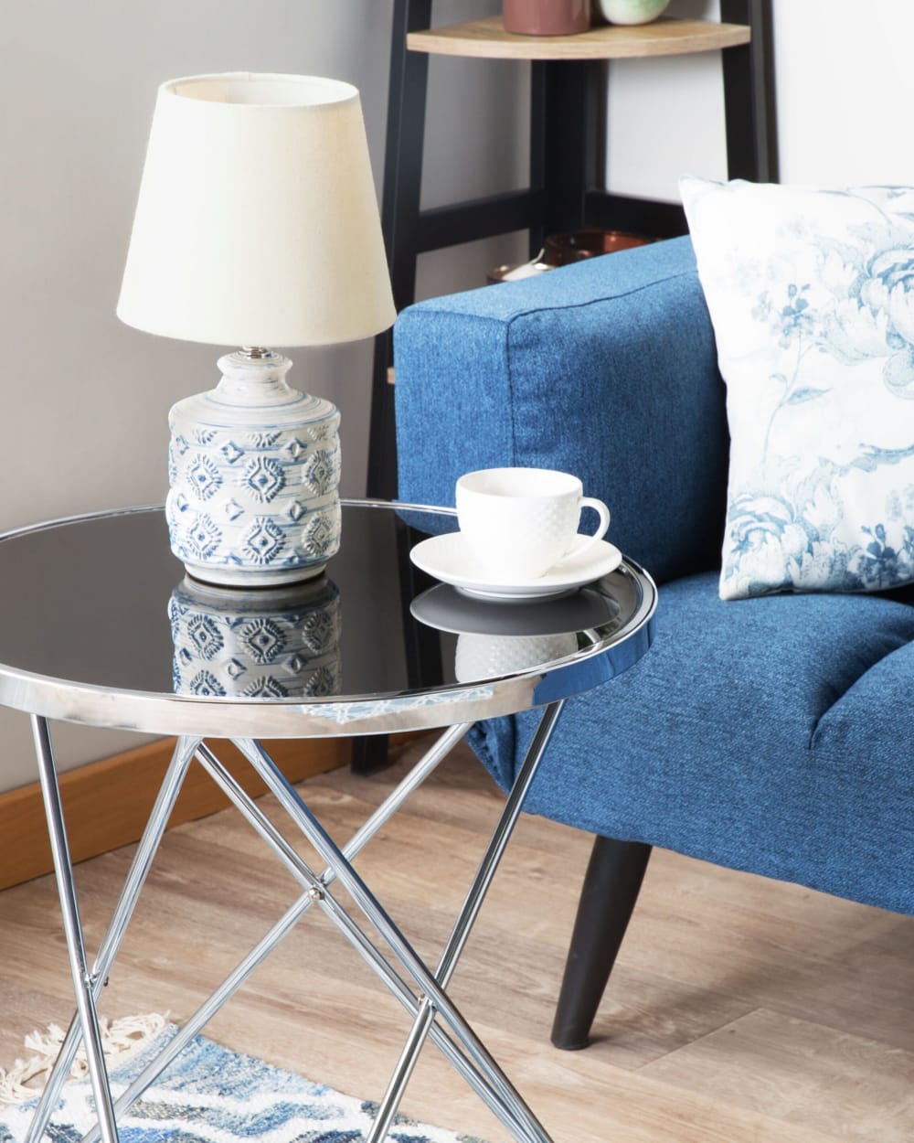 Lampe à poser céramique beige — vue 4