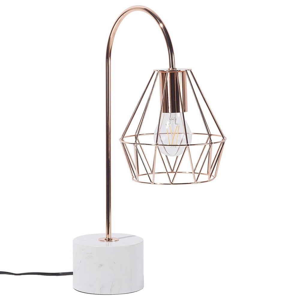 Lampe à poser métal cuivré — vue 4