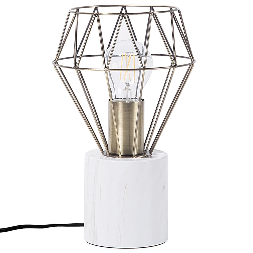 Lampe à poser métal laiton — vue 4