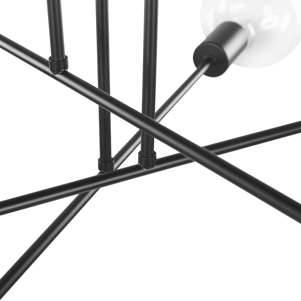 Plafonnier métal noir — vue 4