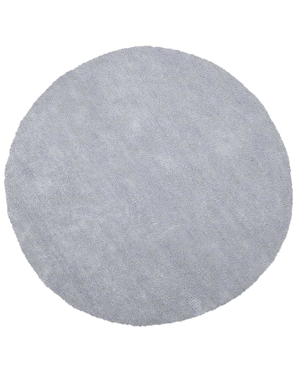 Shaggy Teppich Aus Stoff 140 X 140Cm, Grau