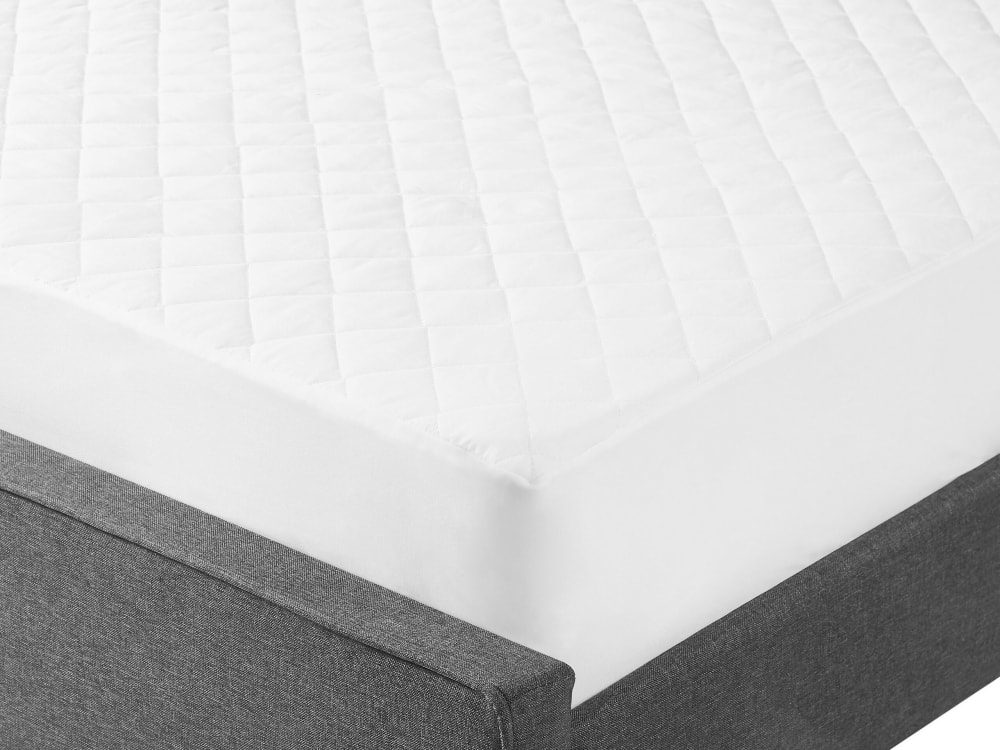 Topper Aus Japara Baumwolle, Mikrofaser 90 X 200 Cm, Weiß