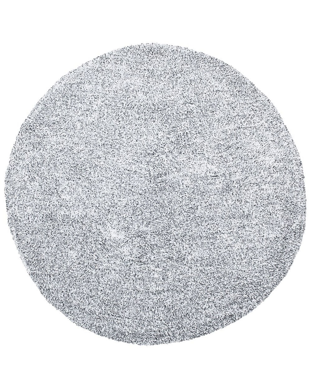 Beliani Shaggy Teppich aus Stoff 140 x 140cm, grau style modern - Pes - Polyester