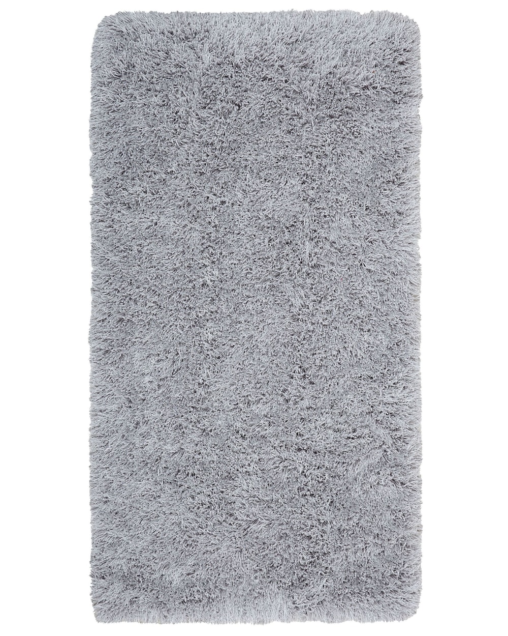 Beliani Shaggy Teppich aus Stoff 150 x 80cm, grau style modern - Pes - Polyester