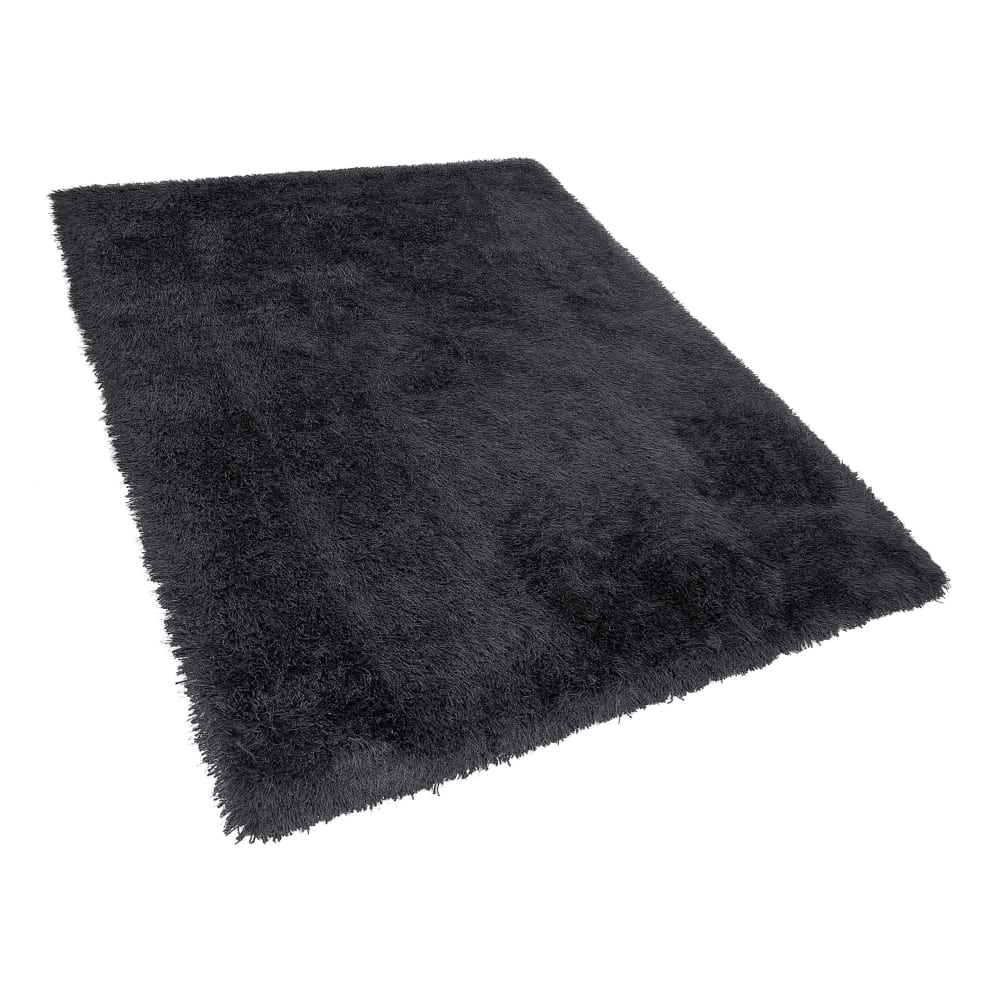 Tapis en tissu noir 200x140cm — vue 4