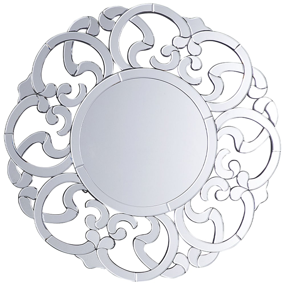 Miroir en verre argenté 70x70