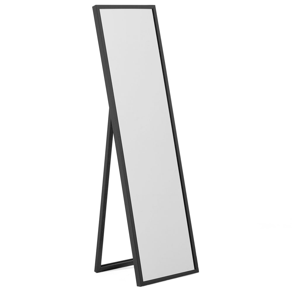 Standspiegel aus Kunststoff 140 x 40, schwarz - Maisons Du Monde