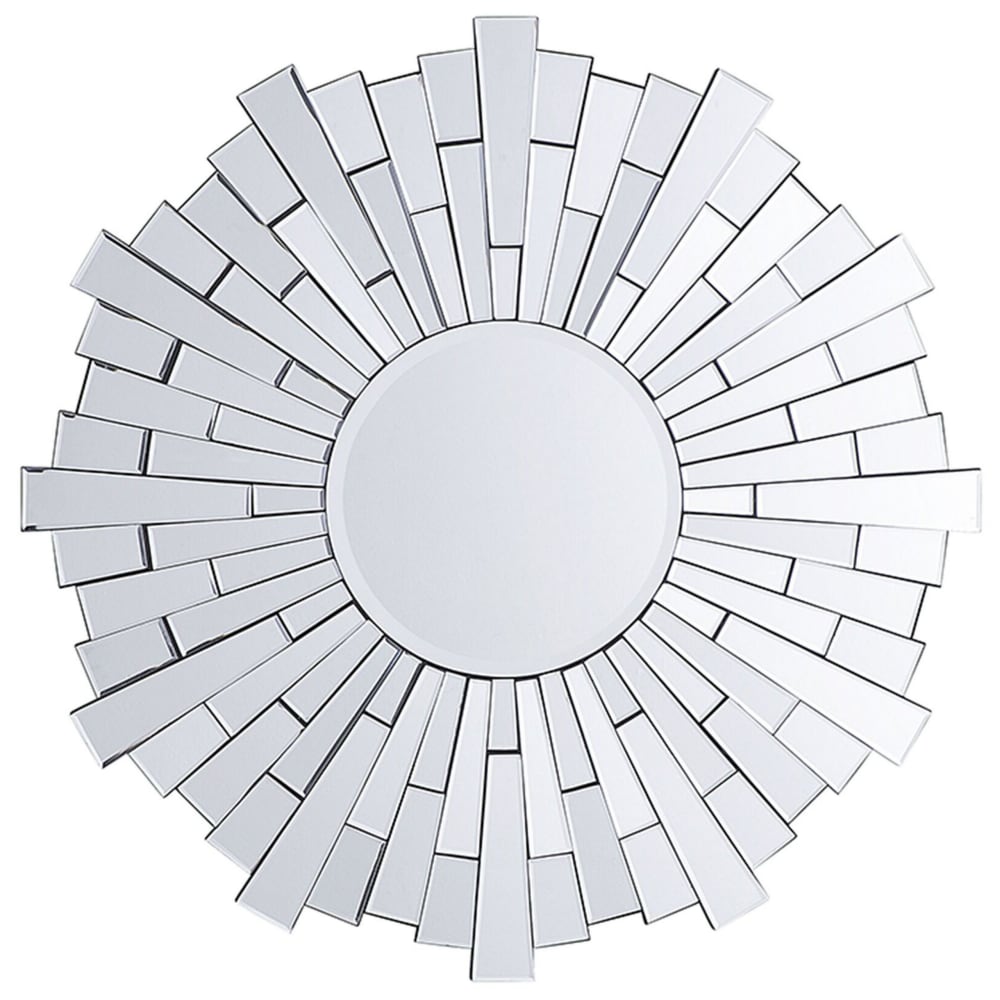 Wandspiegel aus Glas 70 x 70, silber - Maisons Du Monde