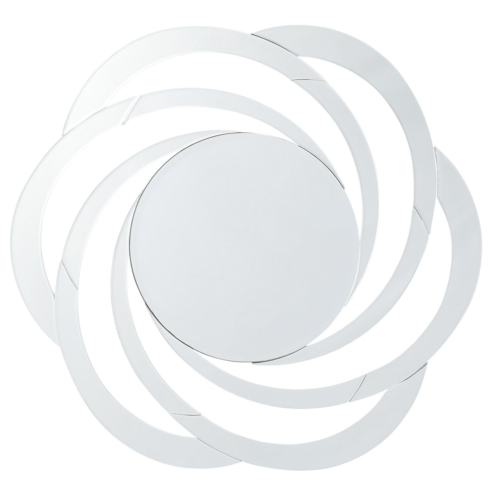 Wandspiegel aus Glas 70 x 70, silber - Maisons Du Monde