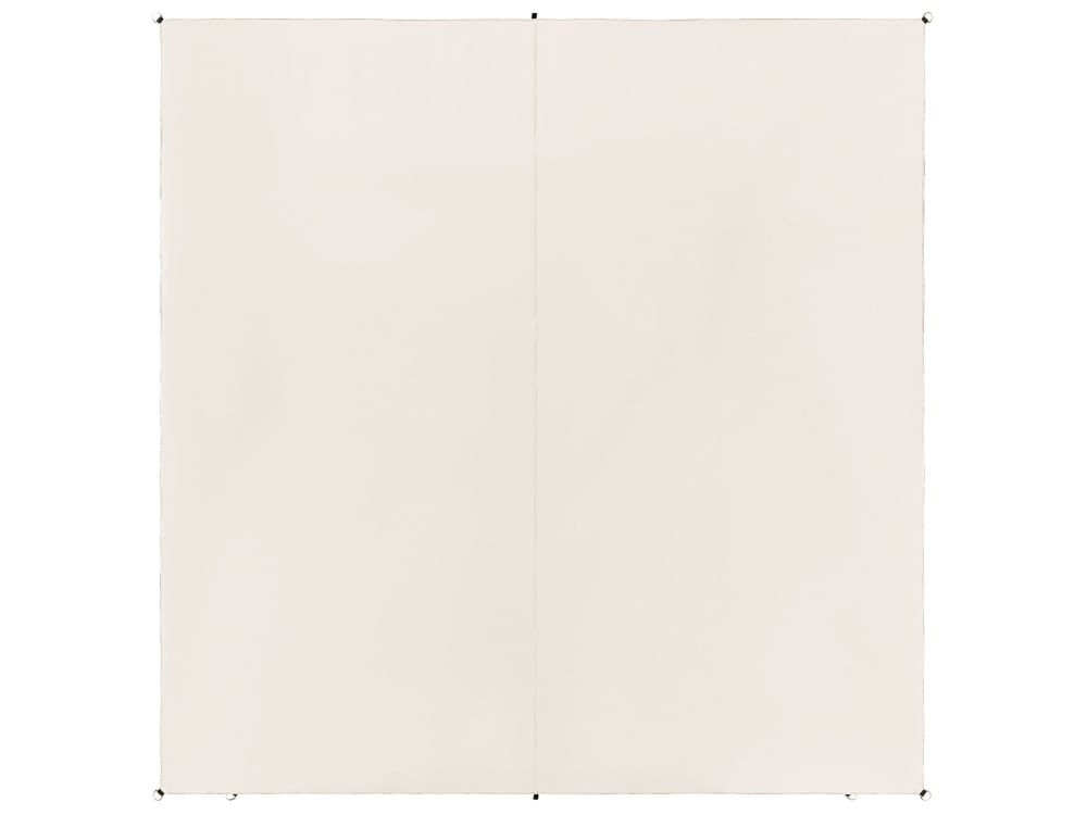 Voile d'ombrage 300 cm 300 cm blanc cassé