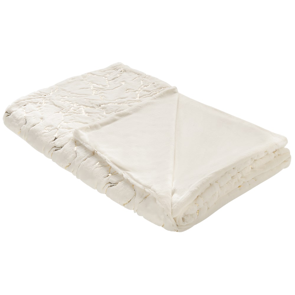 Kuscheldecke aus Polyester 200 x 150cm, beige - Maisons Du Monde