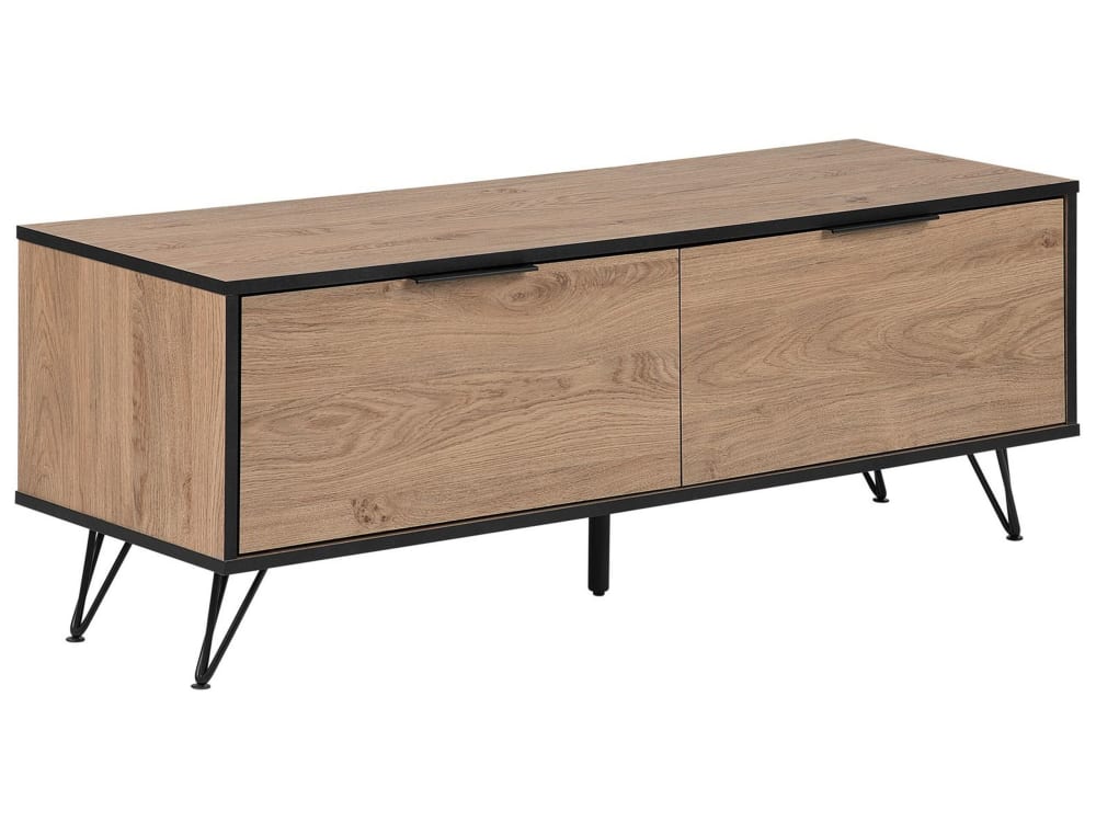 Meuble tv marronnoir