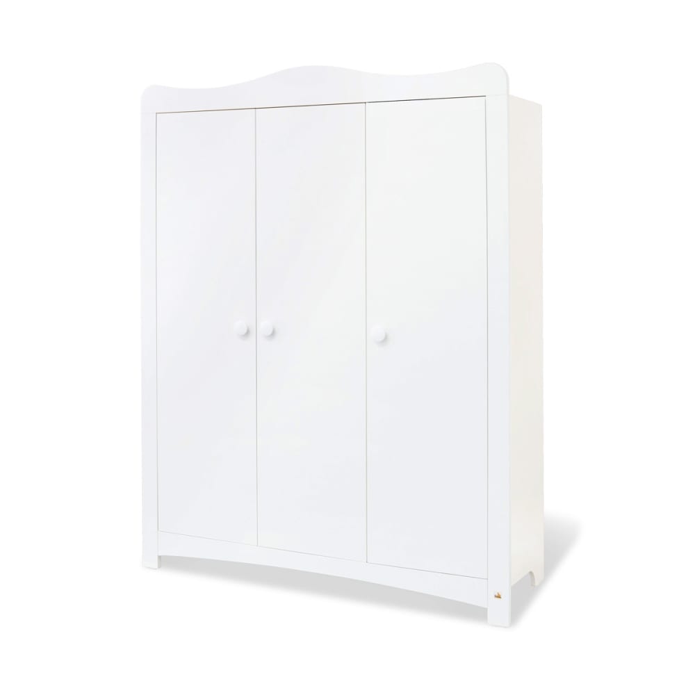 Armoire enfant 3 portes blanc
