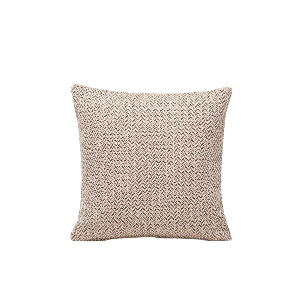 Housse de coussin en coton ecru 40x40 cm
