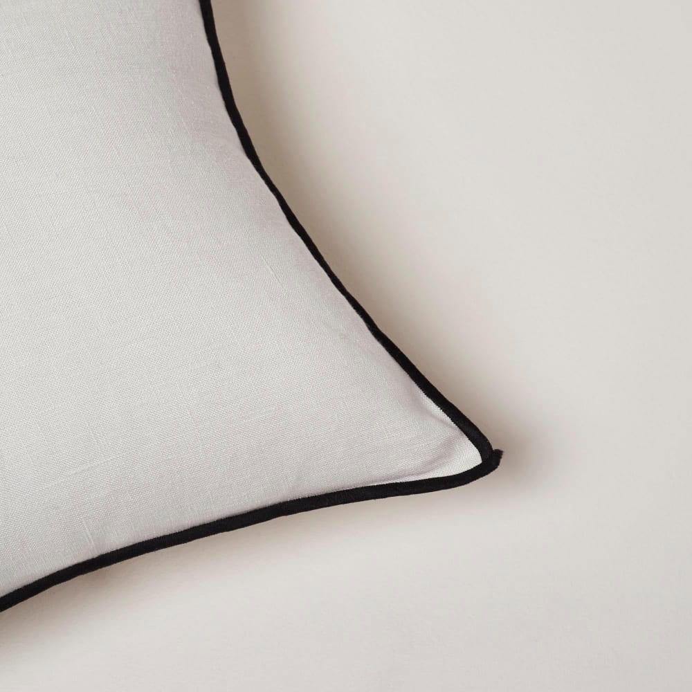 Housse de coussin en lin beige 40x60 cm - Maisons du Monde