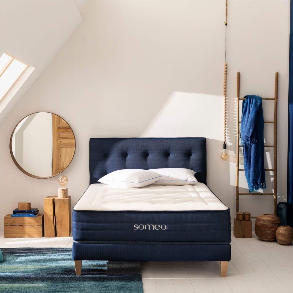 Matelas ressorts, latex et mémoire de forme 180x200 - Maisons du Monde