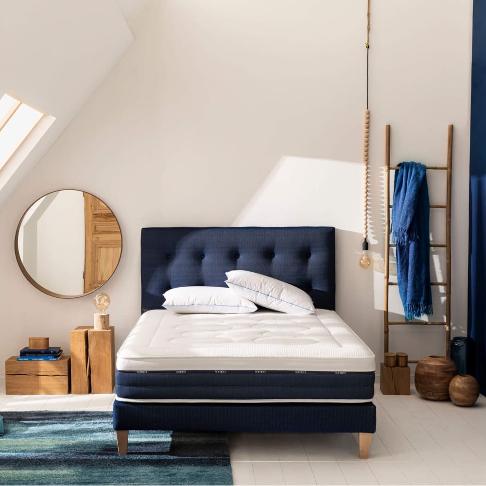 Matelas ressorts et mémoire de forme 140x190 - Maisons du Monde