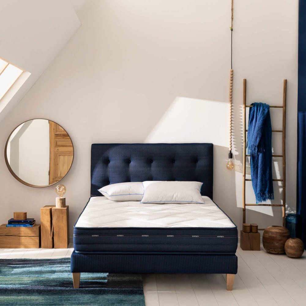 Matelas ressorts et mémoire de forme 140x190 - Maisons du Monde