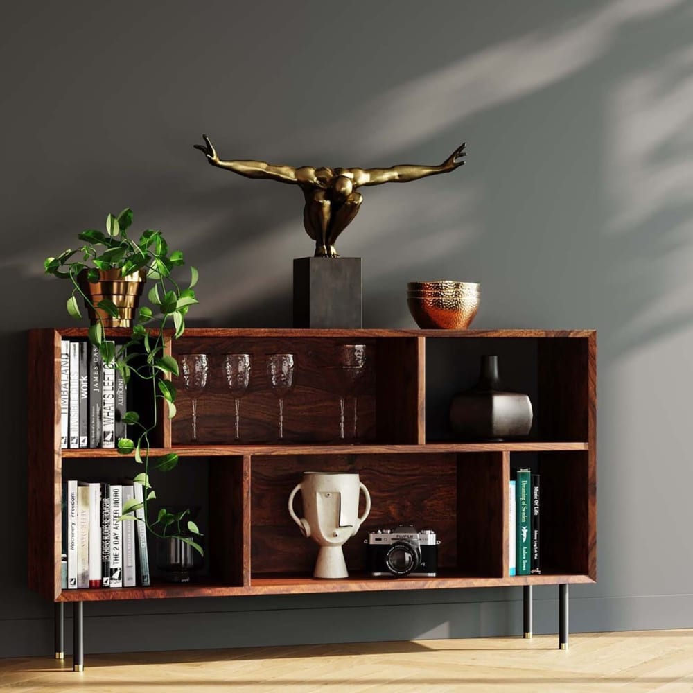 Statuette homme en polyrésine bronze 75x52 - Maisons du Monde