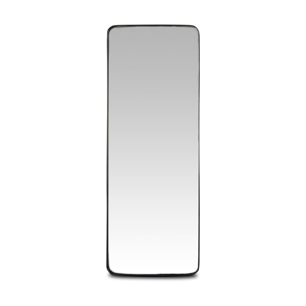 Miroir à cadre en métal noir