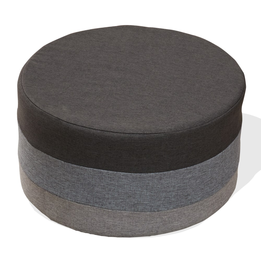 Repose-pieds bas en tissu