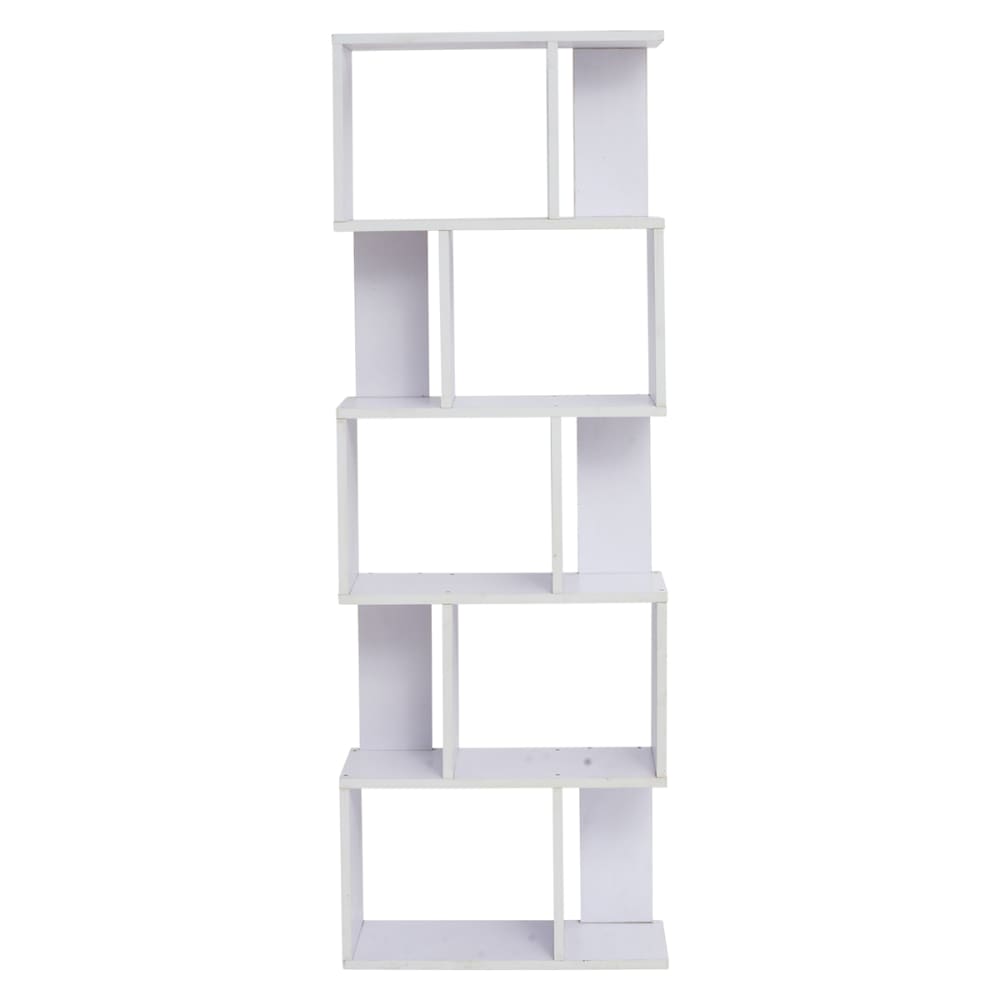 Bibliothèque avec 5 étagères blanc - Maisons du Monde