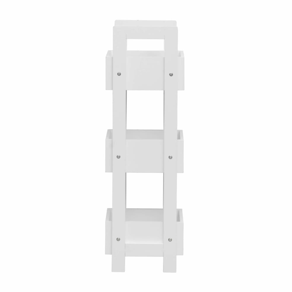 Mobili Rebecca Regal mit 3 Ablagen aus weißem MDF style modern - Spanplatte