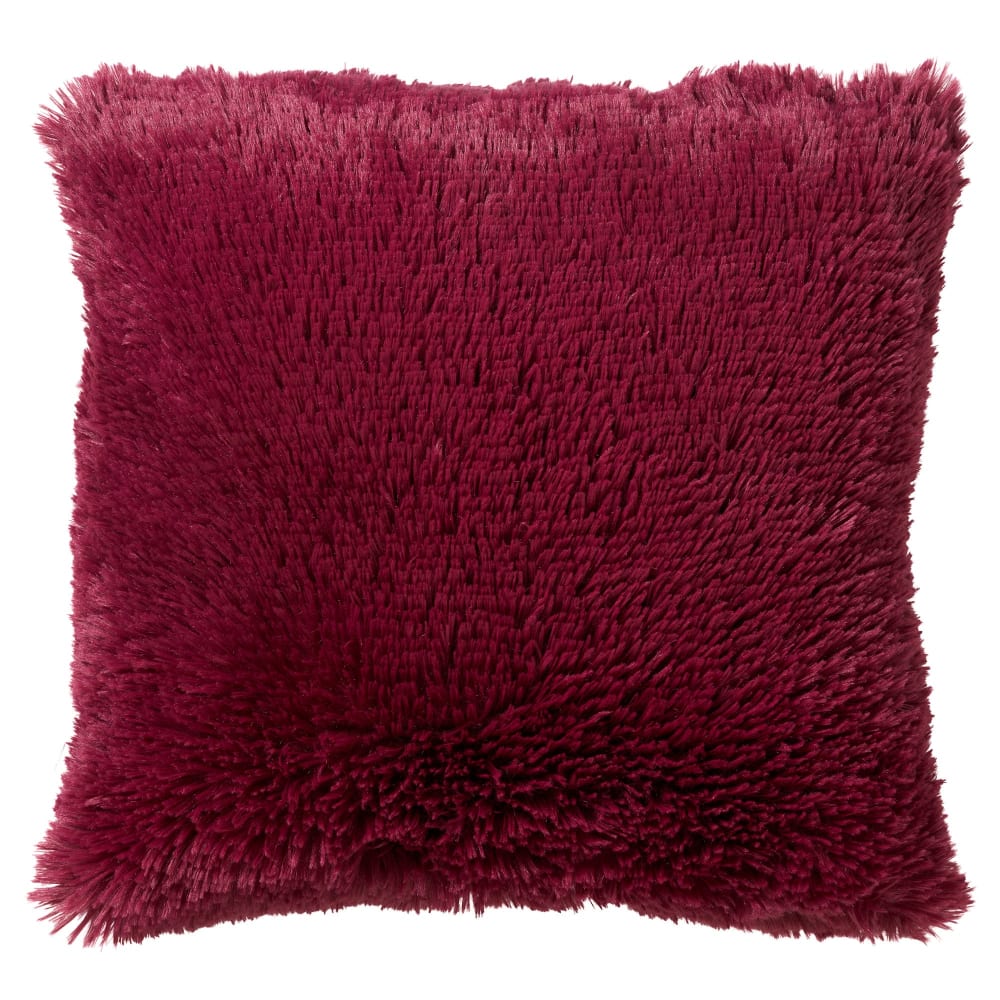 coussin rouge 45x45 cm