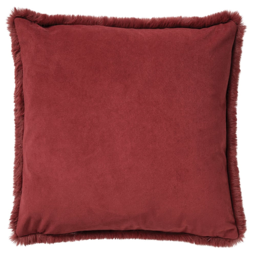 Housse de coussin rouge 45x45 cm - Maisons du Monde