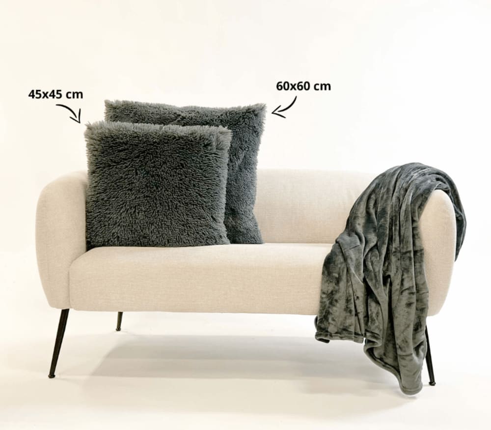 Housse de coussin Antraciet 60x60 cm — vue 4