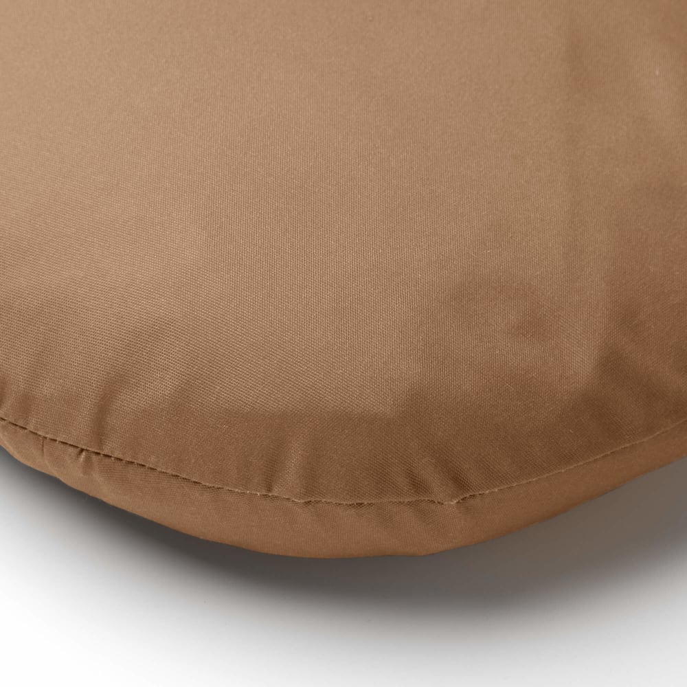 Coussin marron ø40 cm — vue 3