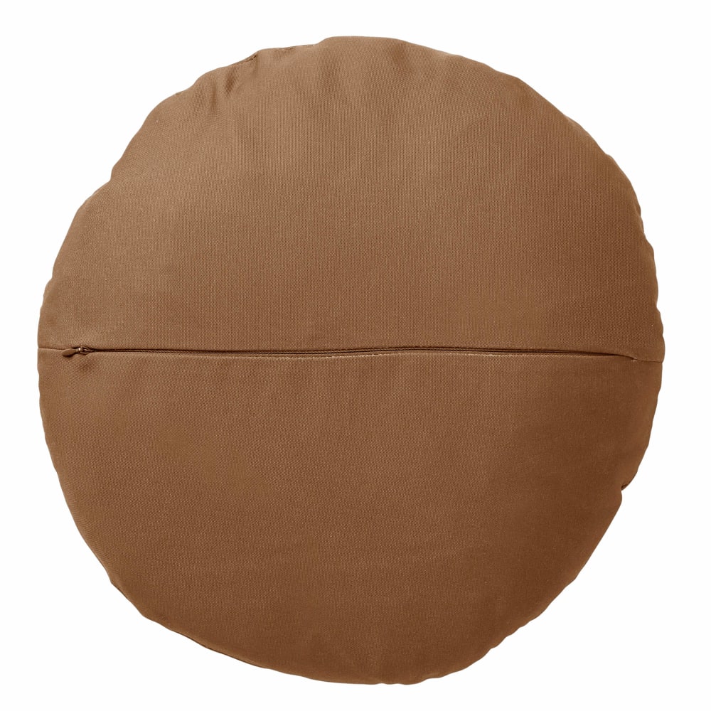 Coussin marron ø40 cm — vue 4