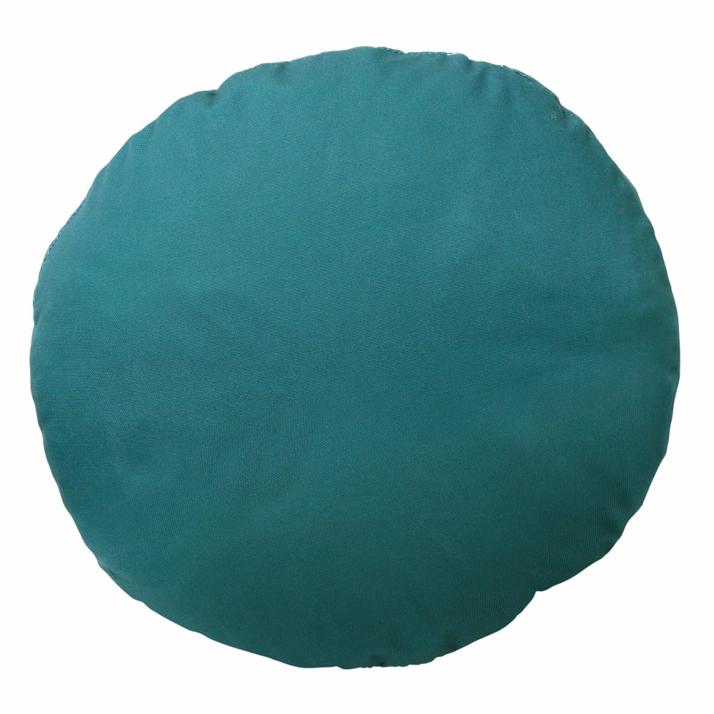Coussin d'extérieur vert Ø40