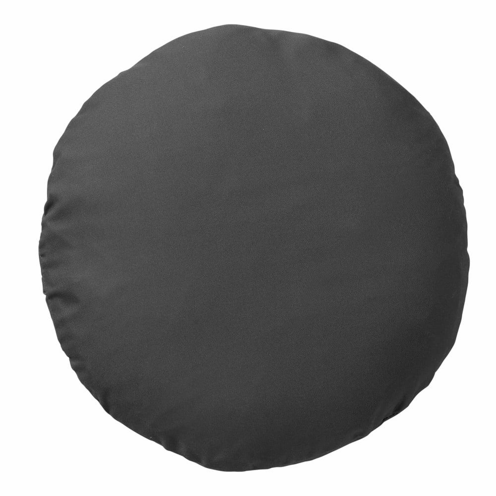 Coussin d'extérieur antracite Ø40