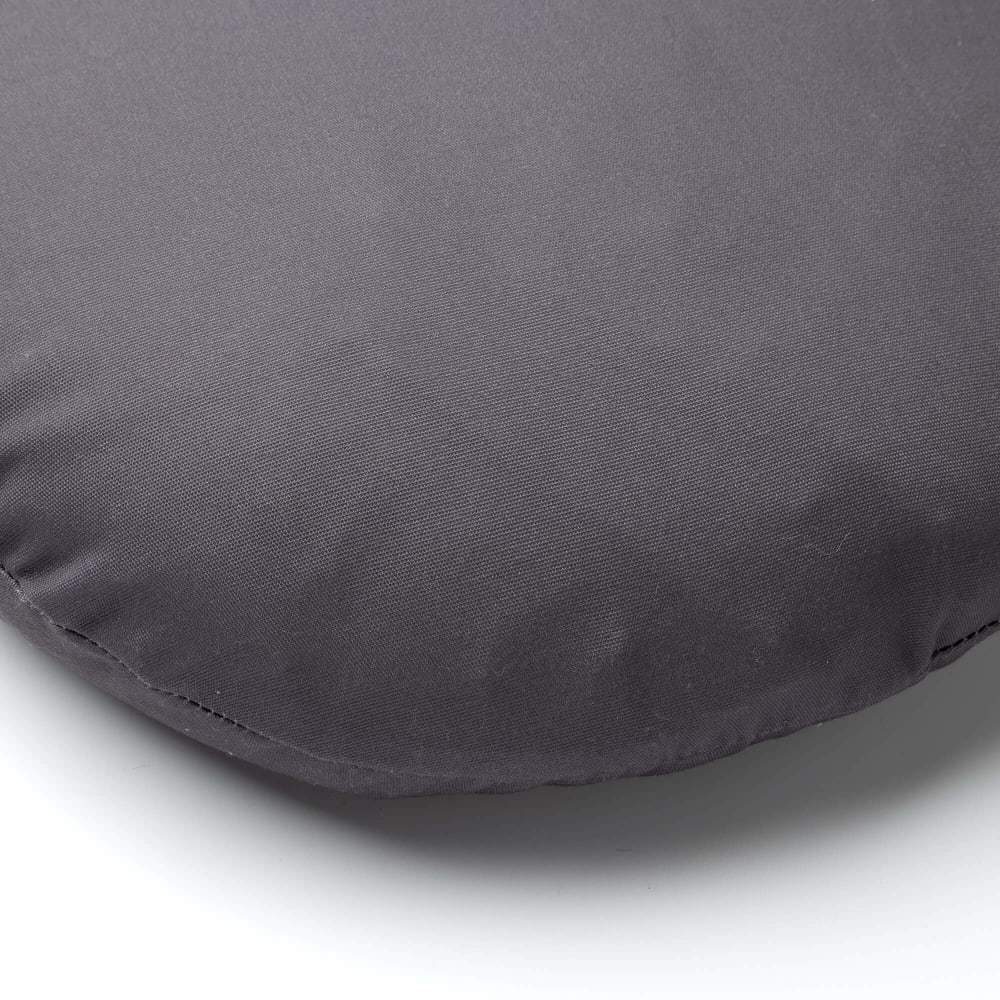 Coussin gris ø40 cm — vue 3