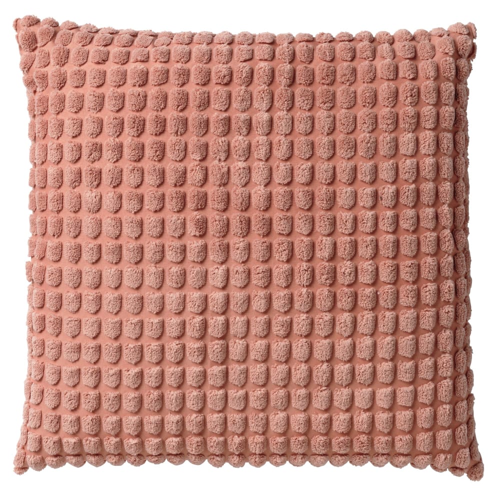Housse de coussin rose 45x45 cm