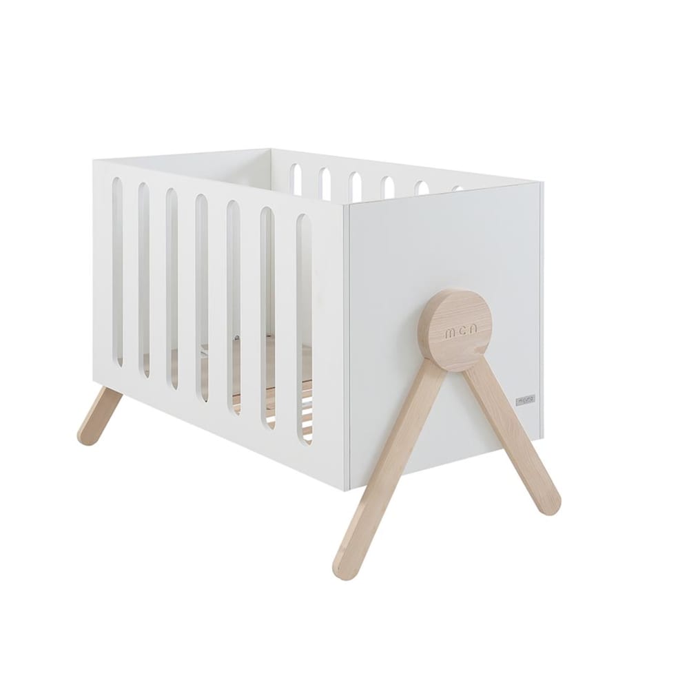 Lit bébé blanc 60 x 120 cm (Micuna) - Image 1