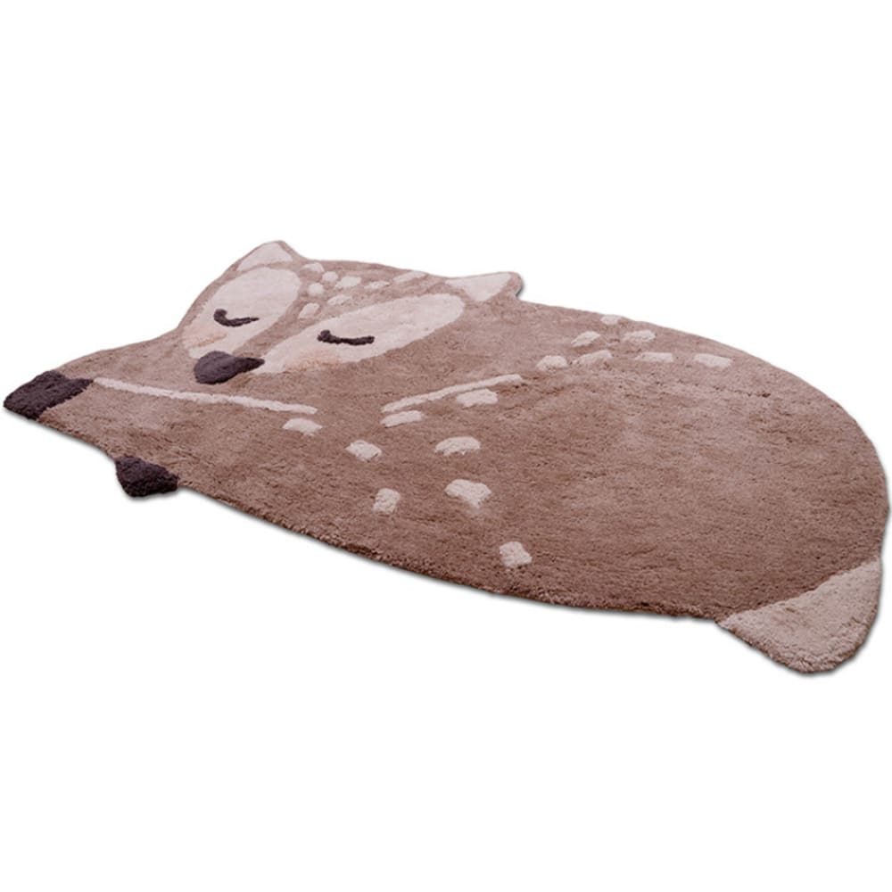 Tapis lavable faon Little deer (70 x 110 cm)