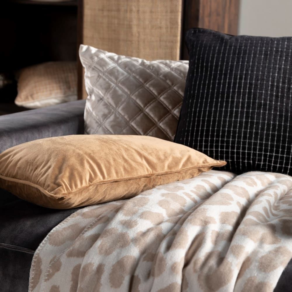Housse de coussin Marron 30x50 cm — vue 4
