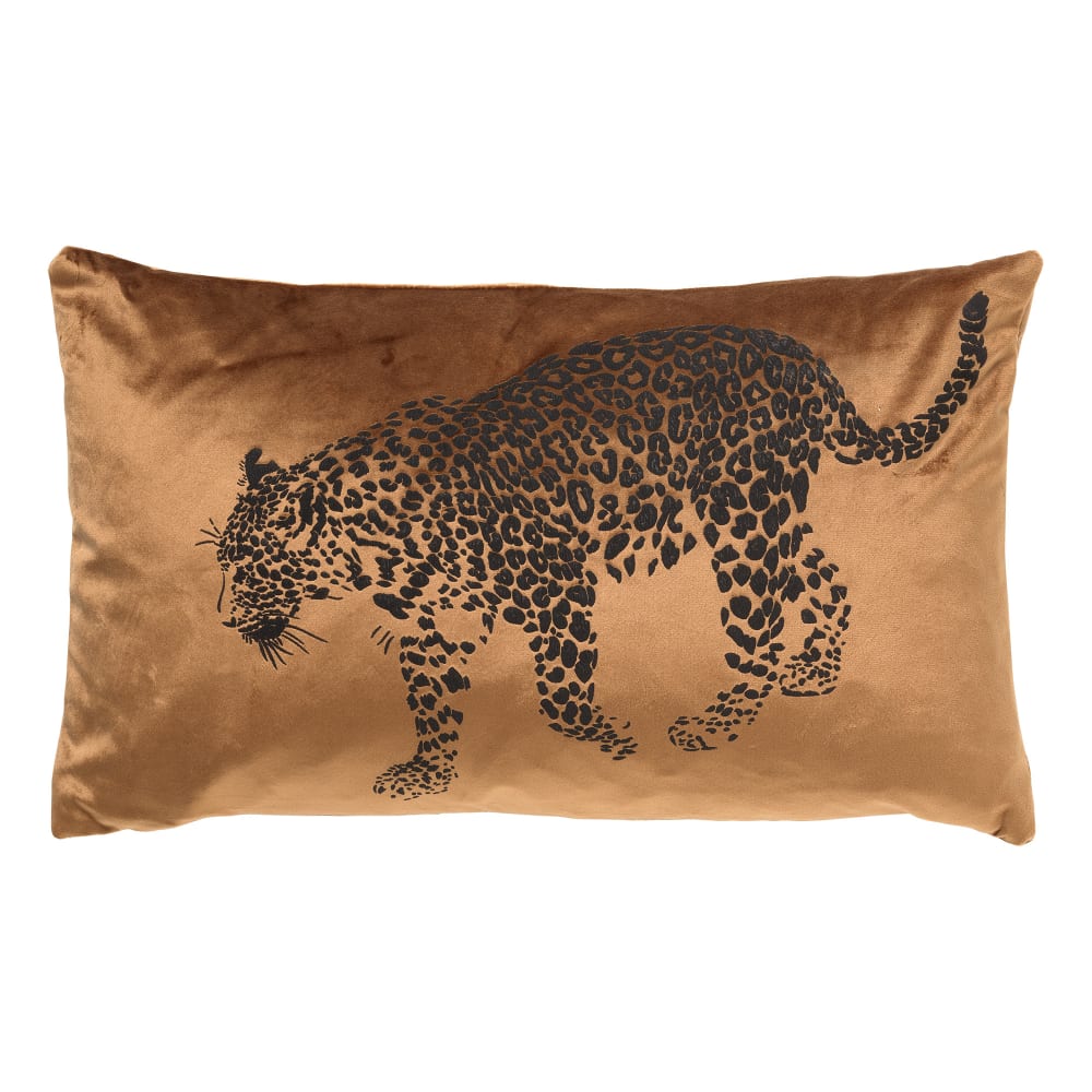Housse de coussin marron 30x50 cm