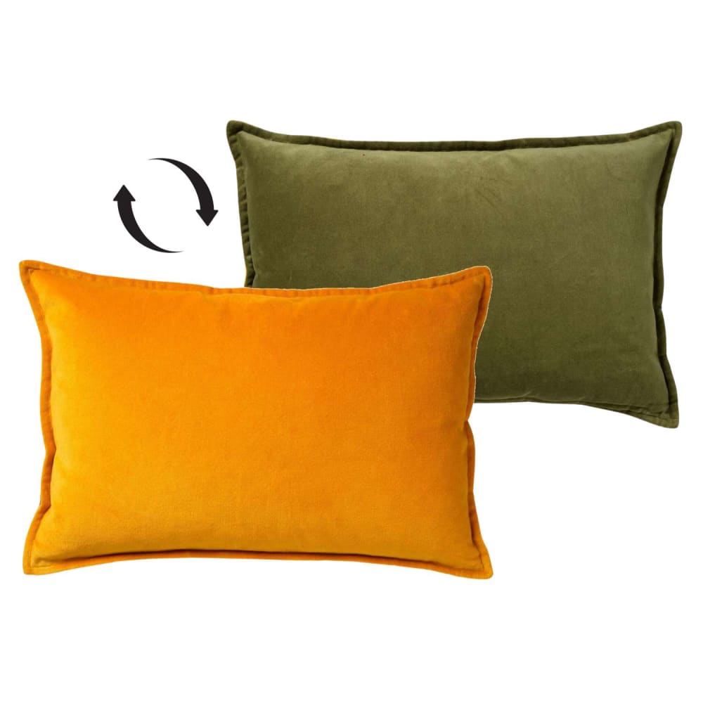 Housse de coussin Jaune 40x60 cm