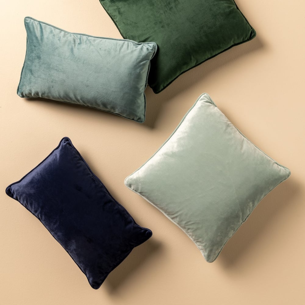 Housse de coussin Bleu 30x50 cm — vue 4