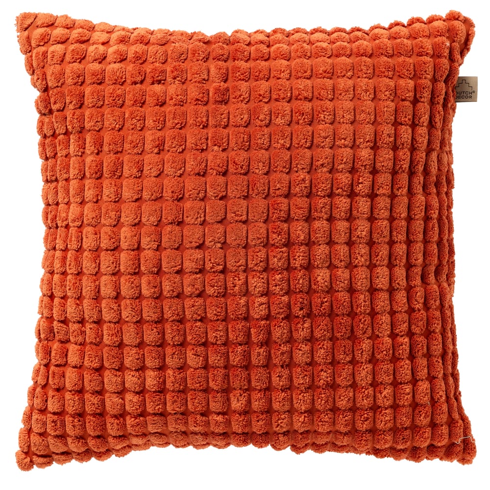 Dutch Decor Kissenbezug Rot 45x45 cm style modern Rot Pes - Polyester
