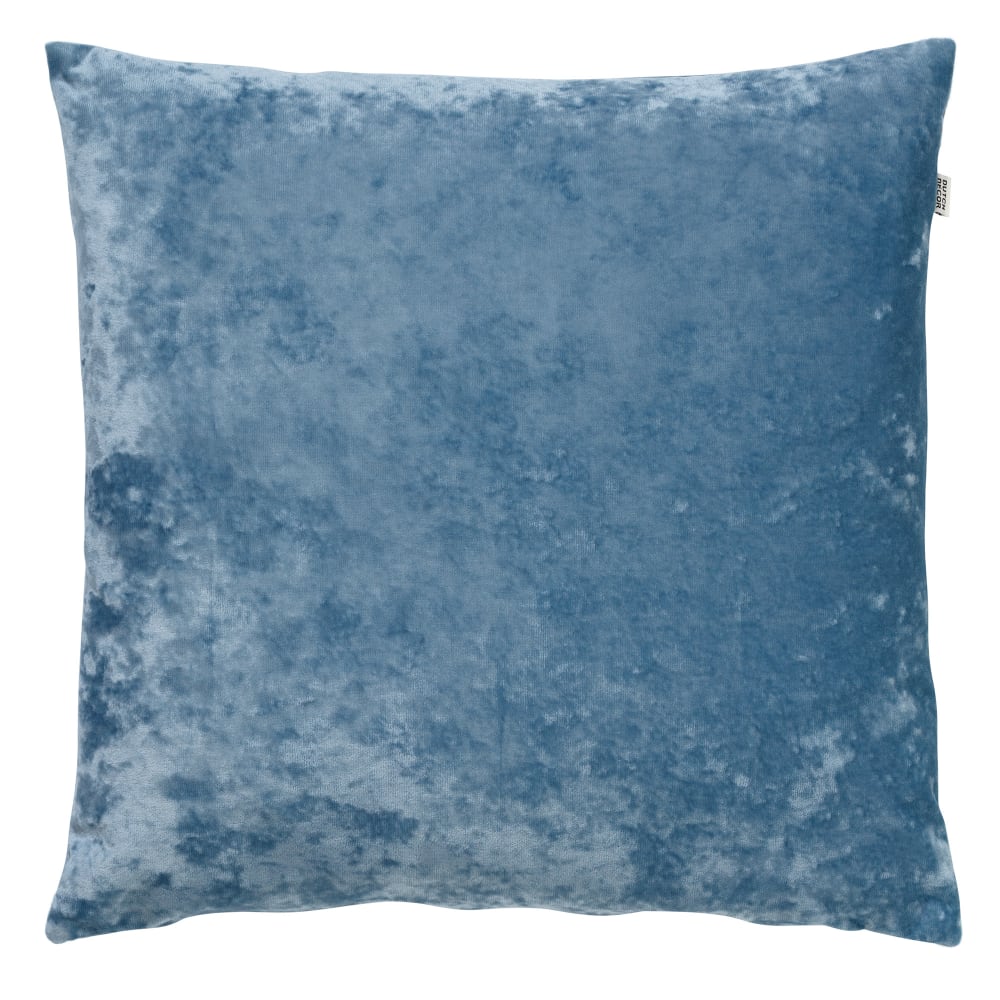 Housse de coussin bleu 45x45 cm