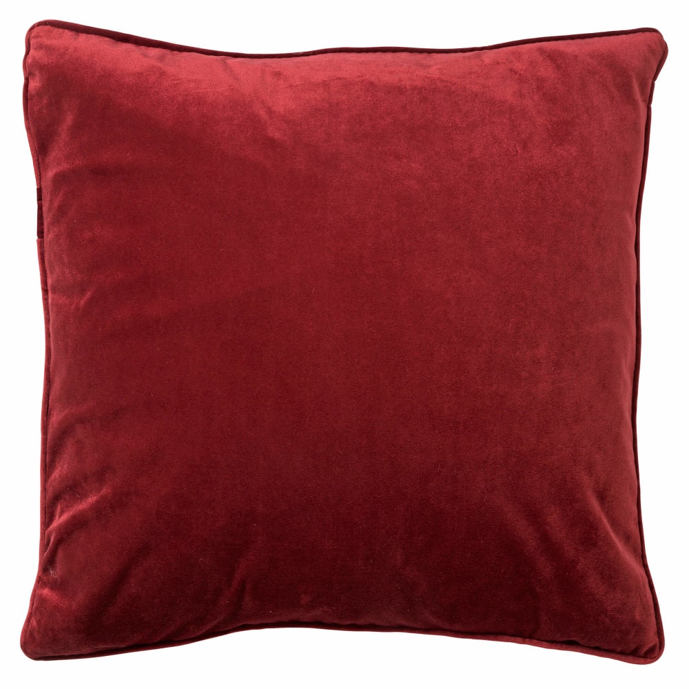 Coussin rouge 45x45 cm